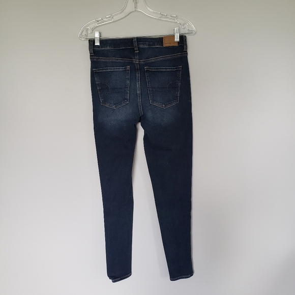American Eagle Highest Rise Stretch Jeggings Sz 4 - Picture 2 of 4